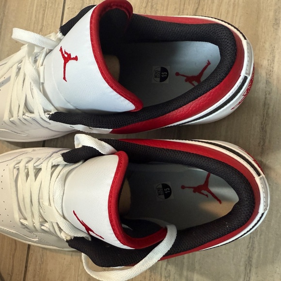 Air Jordan 1 Low White / Gym Red Size 15 main image 6